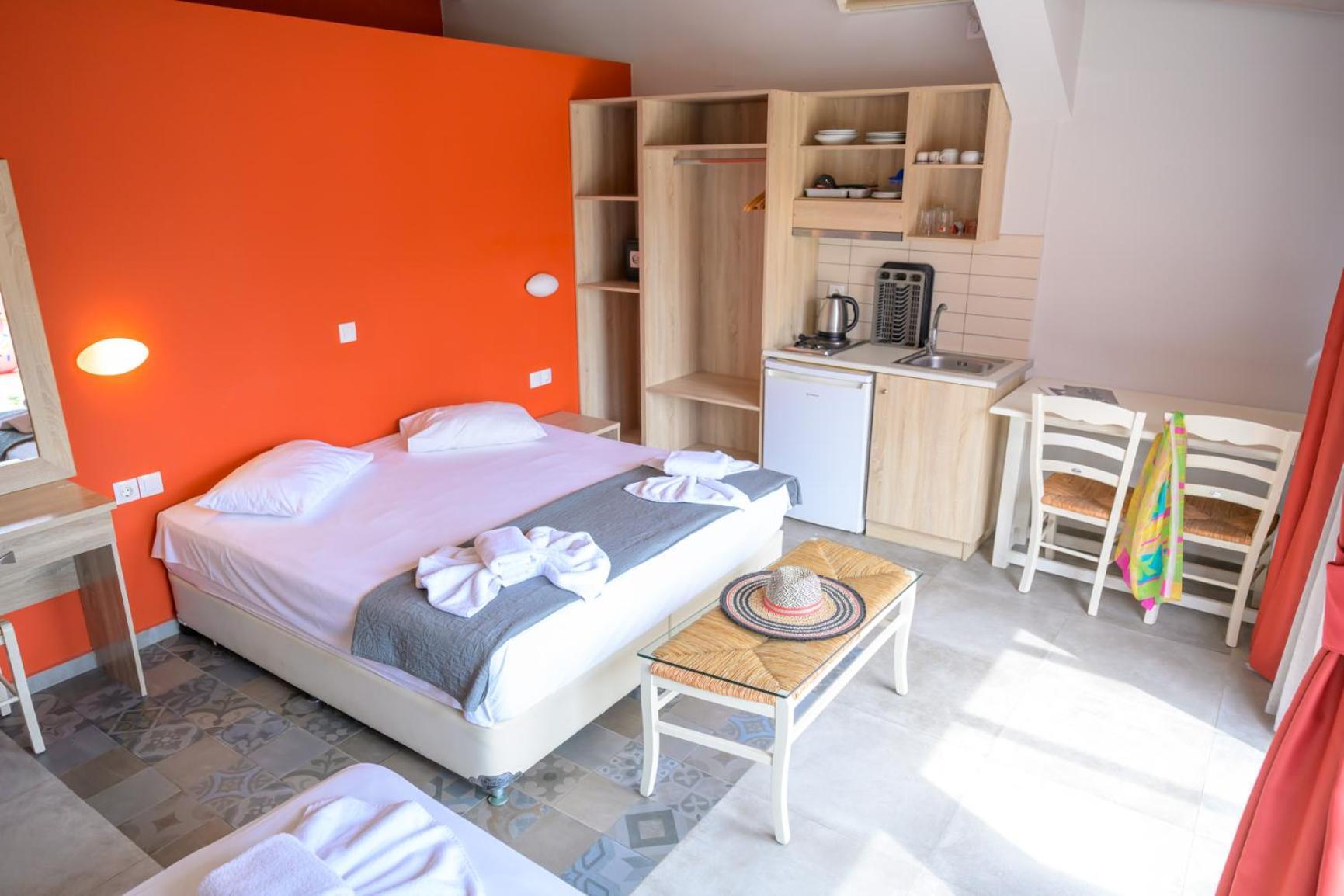 Rouda Bay Beach Hotel Mikros Gialos Ngoại thất bức ảnh